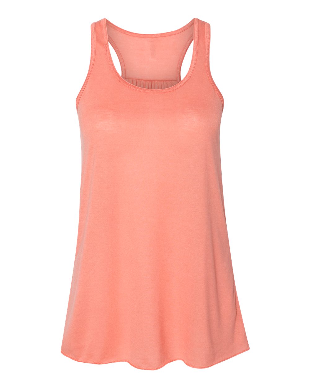 Women's Flowy Racerback Tank - Front - B87406302 - Sunset