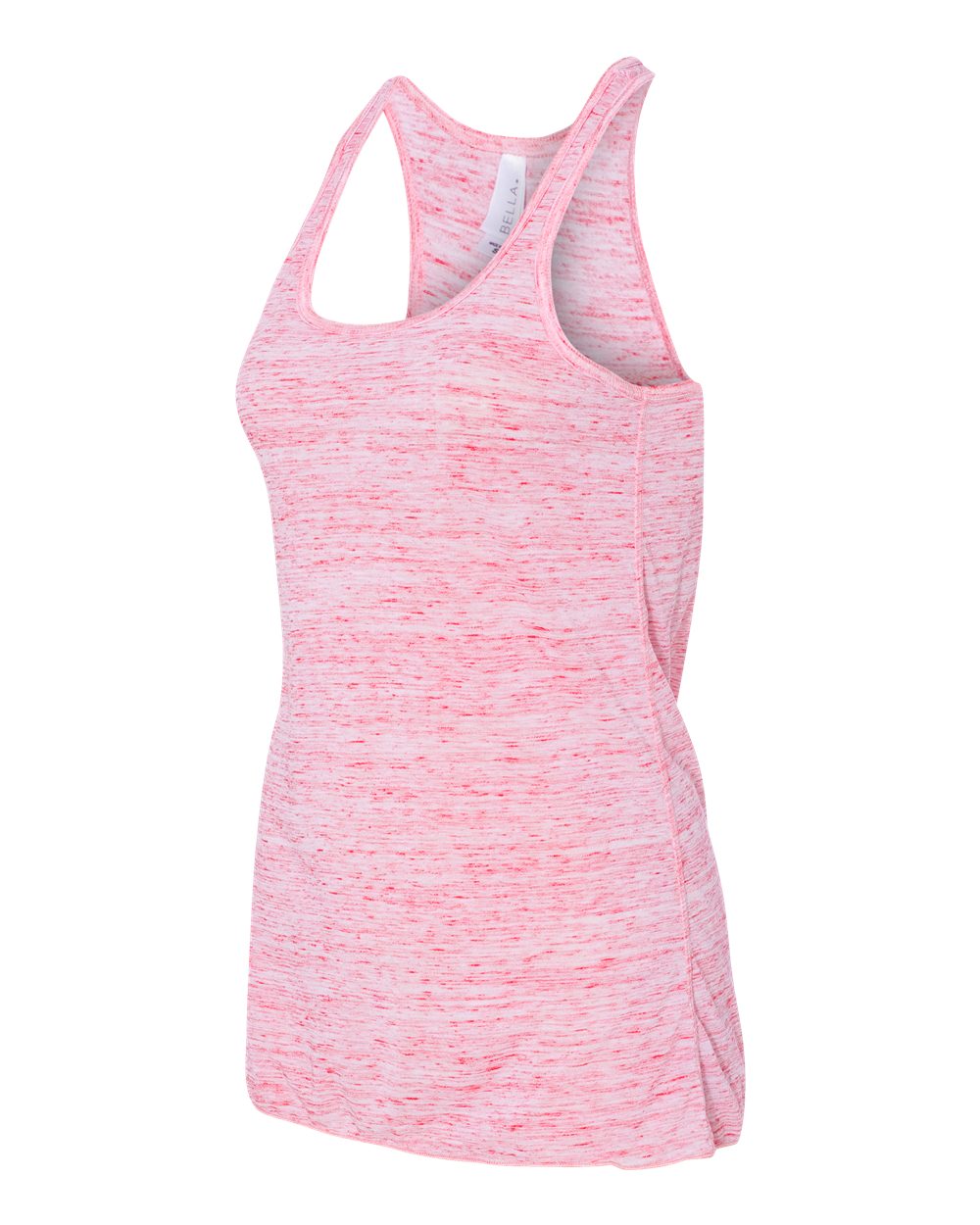 Women's Flowy Racerback Tank - Side - B87406712 - Red Marble