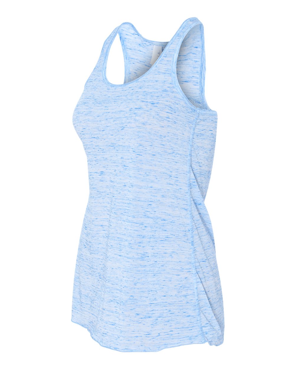 Women's Flowy Racerback Tank - Side - B87406742 - Blue Marble