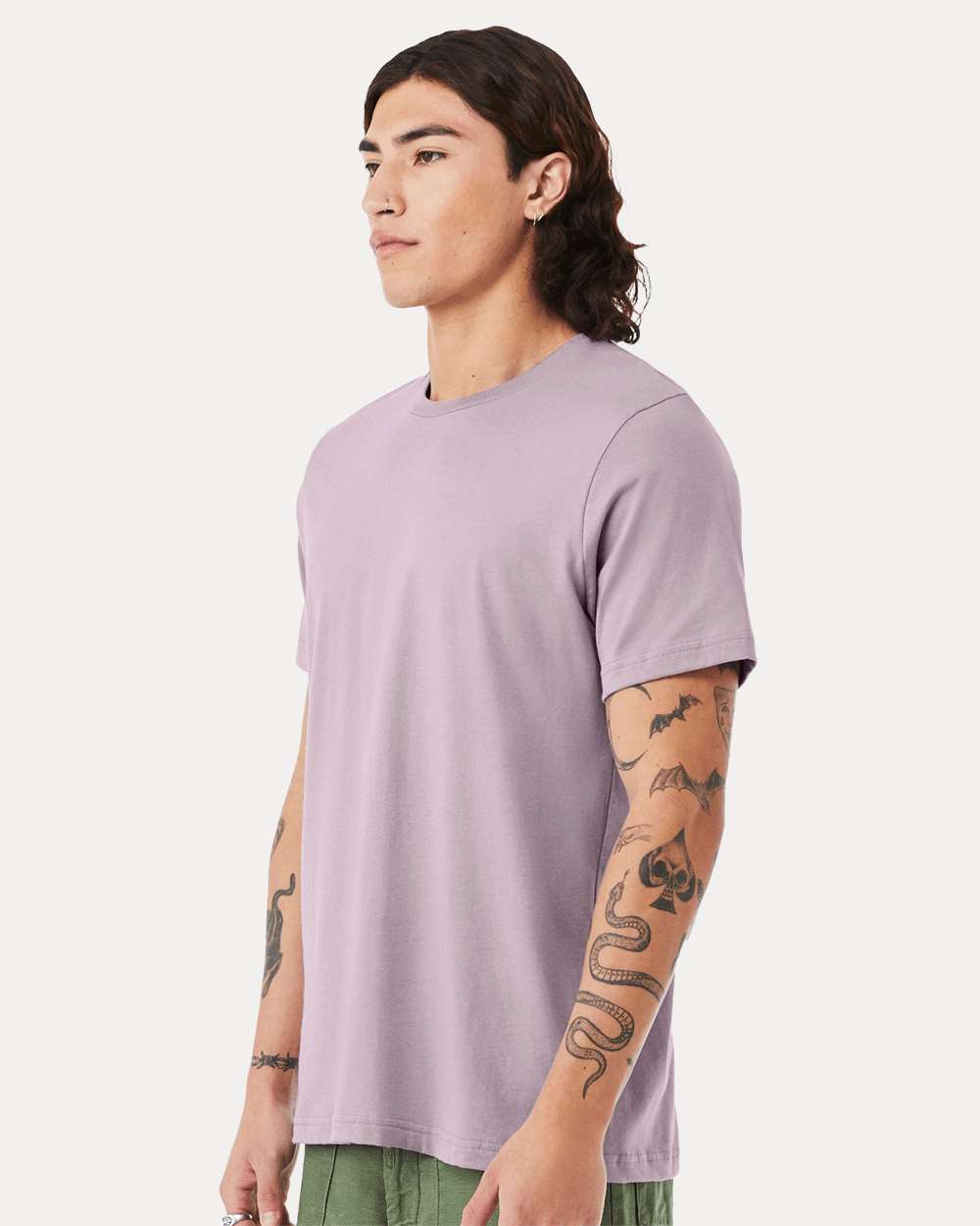 Jersey Tee - OnModelSide - B00606962 - Light Violet