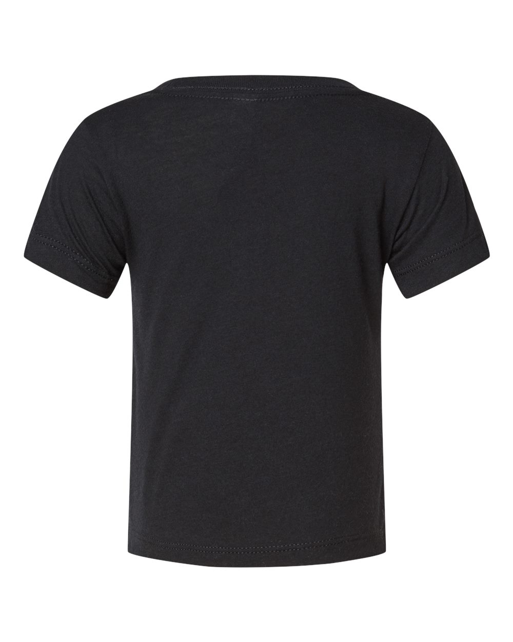 Infant Triblend Tee - Back - B13806502 - Solid Black Triblend