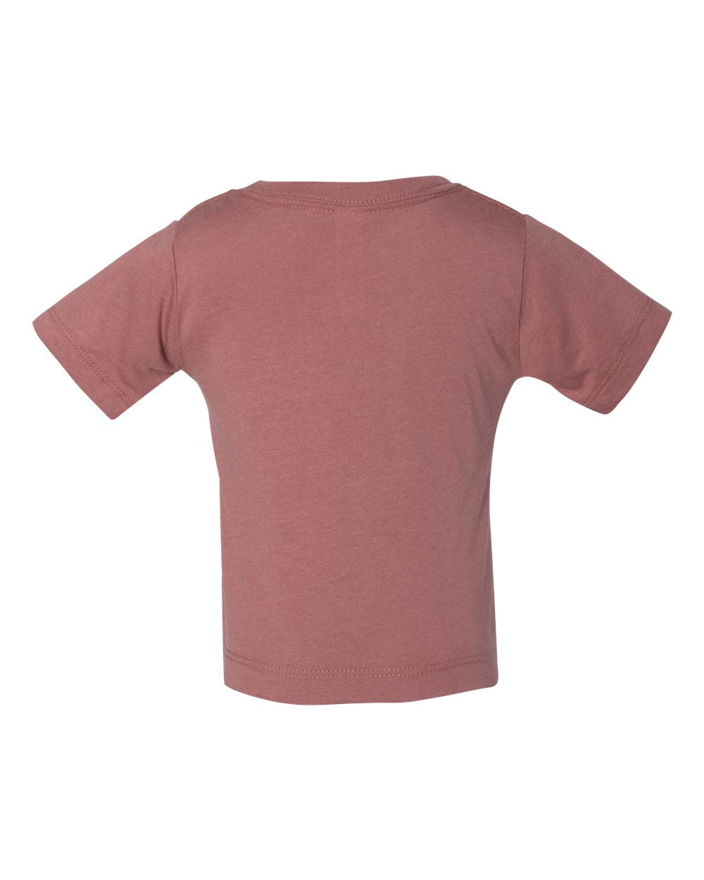 Infant Triblend Tee - Back - B13806672 - Mauve Triblend