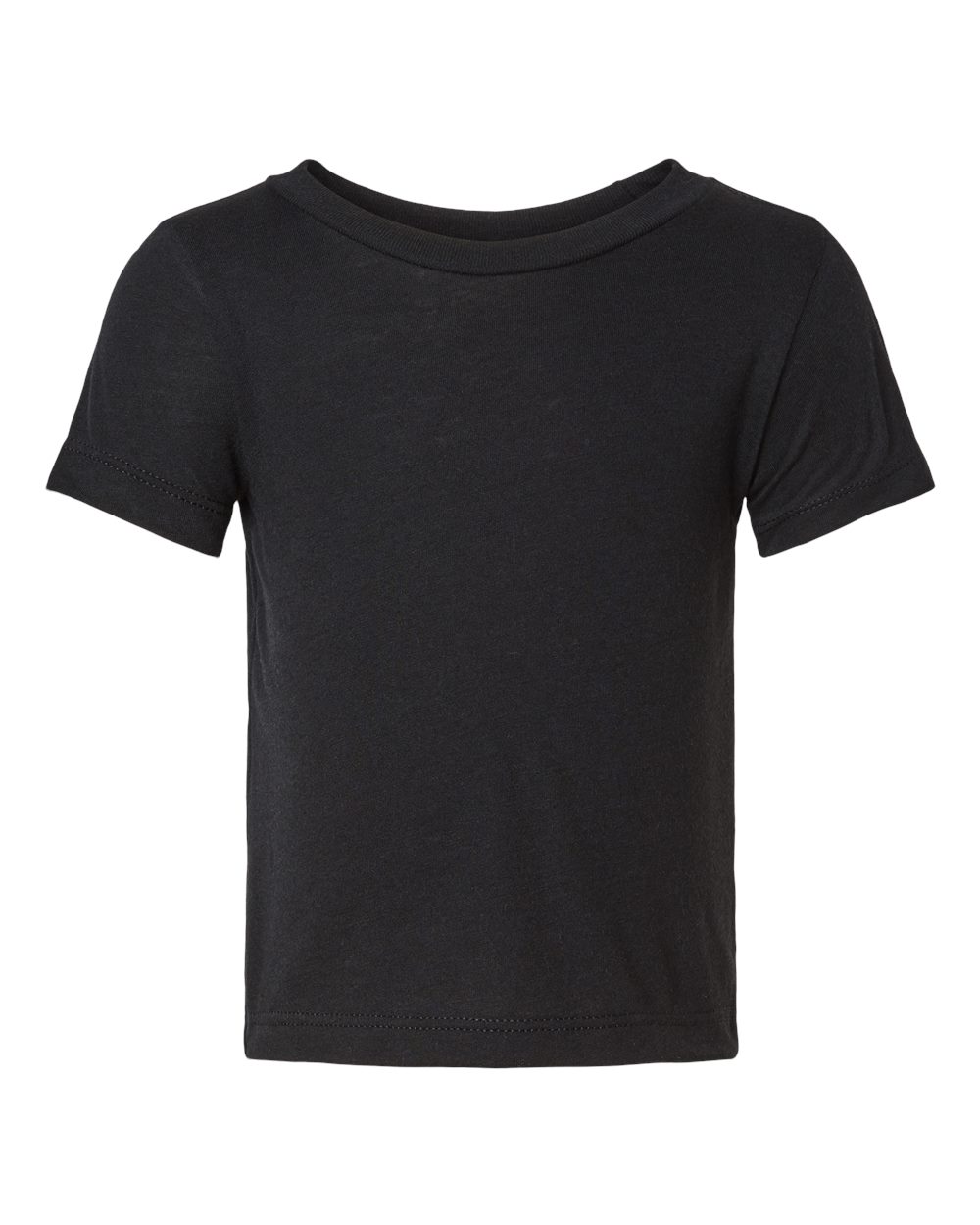 Infant Triblend Tee - Front - B13806502 - Solid Black Triblend