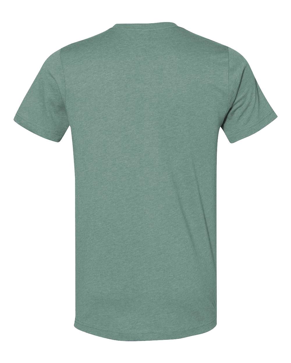 CVC Jersey Tee - Back - B00706432 - Heather Dusty Blue