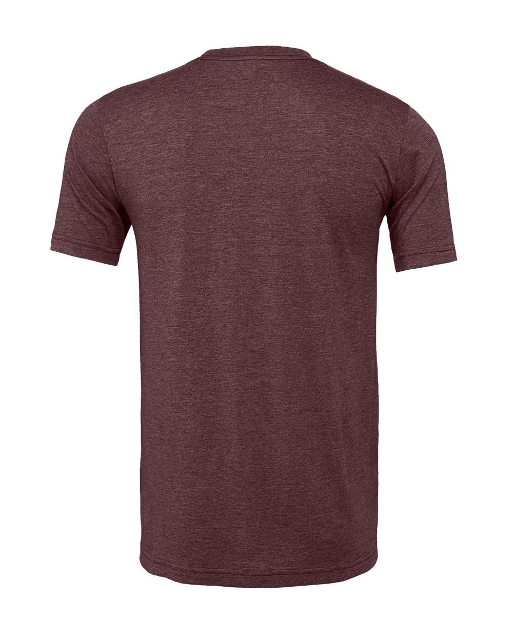 CVC Jersey Tee - Back - B00706572 - Heather Maroon