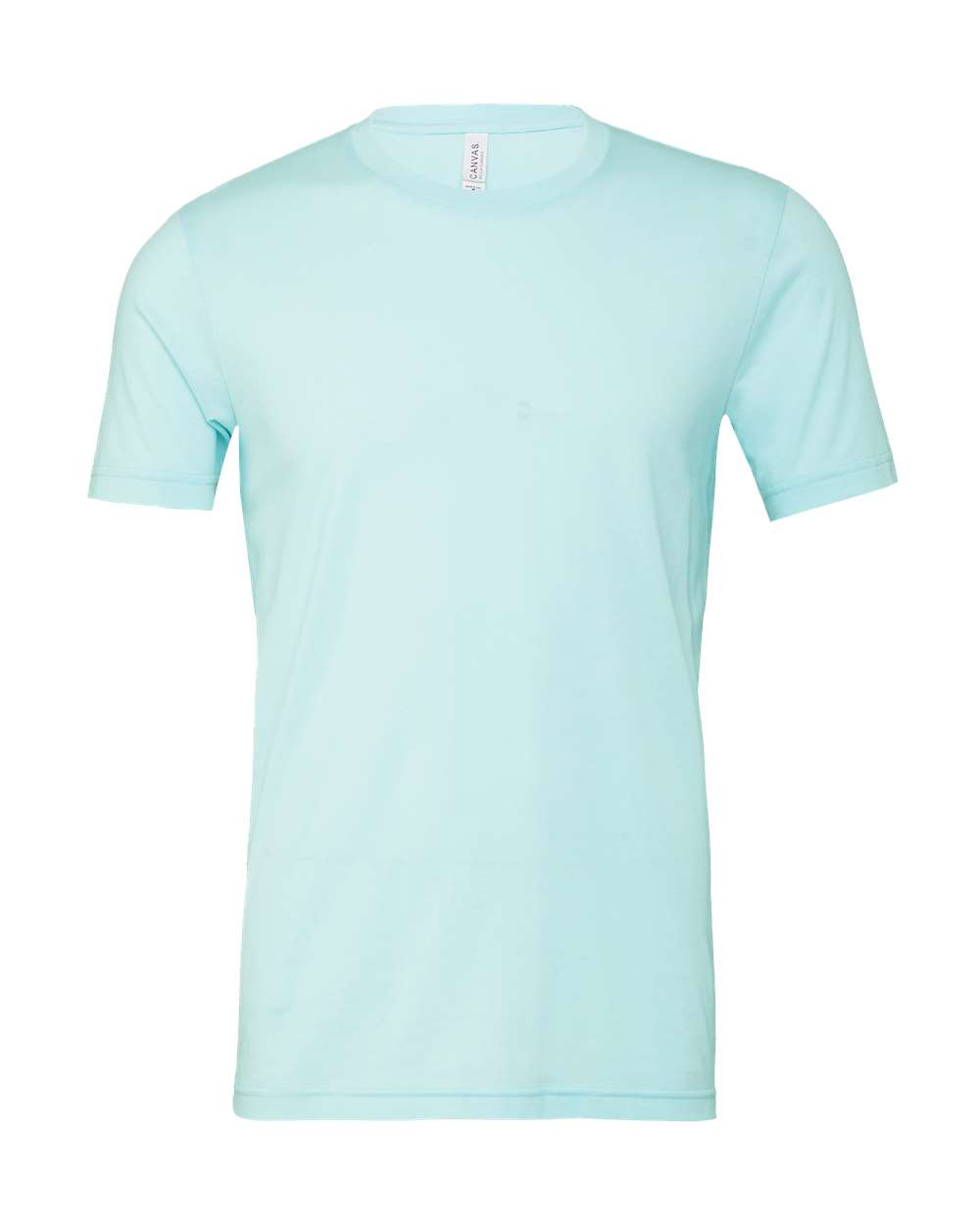 CVC Jersey Tee - Front - B00706192 - Heather Ice Blue