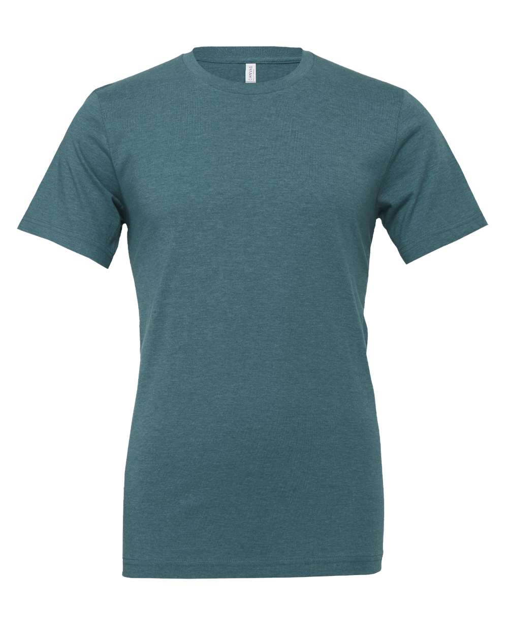 CVC Jersey Tee - Front - B00706212 - Heather Deep Teal