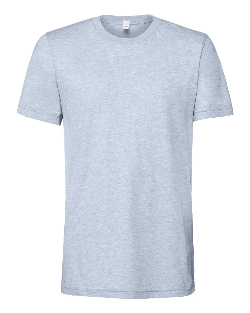 CVC Jersey Tee - Front - B00706252 - Heather Prism Blue