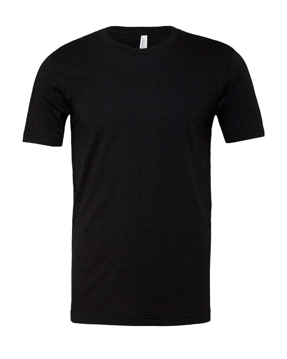 CVC Jersey Tee - Front - B00706512 - Black Heather