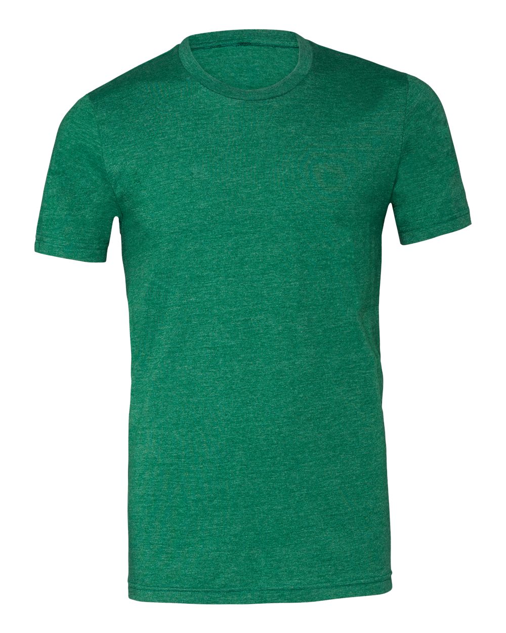 CVC Jersey Tee - Front - B00706552 - Heather Grass Green