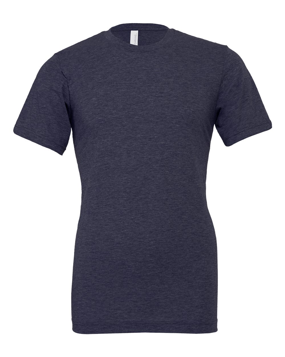 CVC Jersey Tee - Front - B00706792 - Heather Midnight Navy