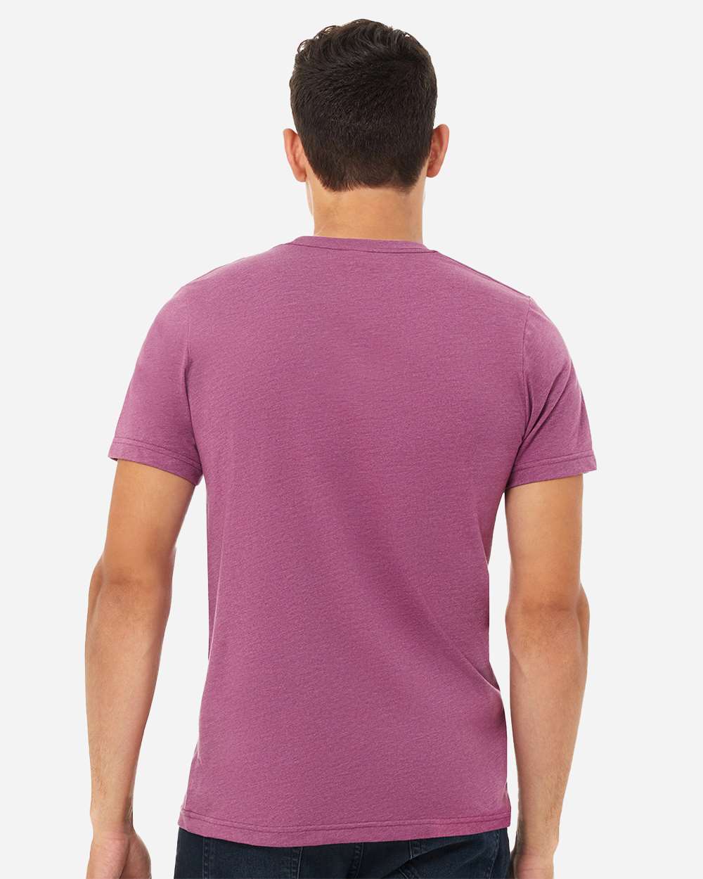 CVC Jersey Tee - OnModelBack - B00706092 - Heather Magenta