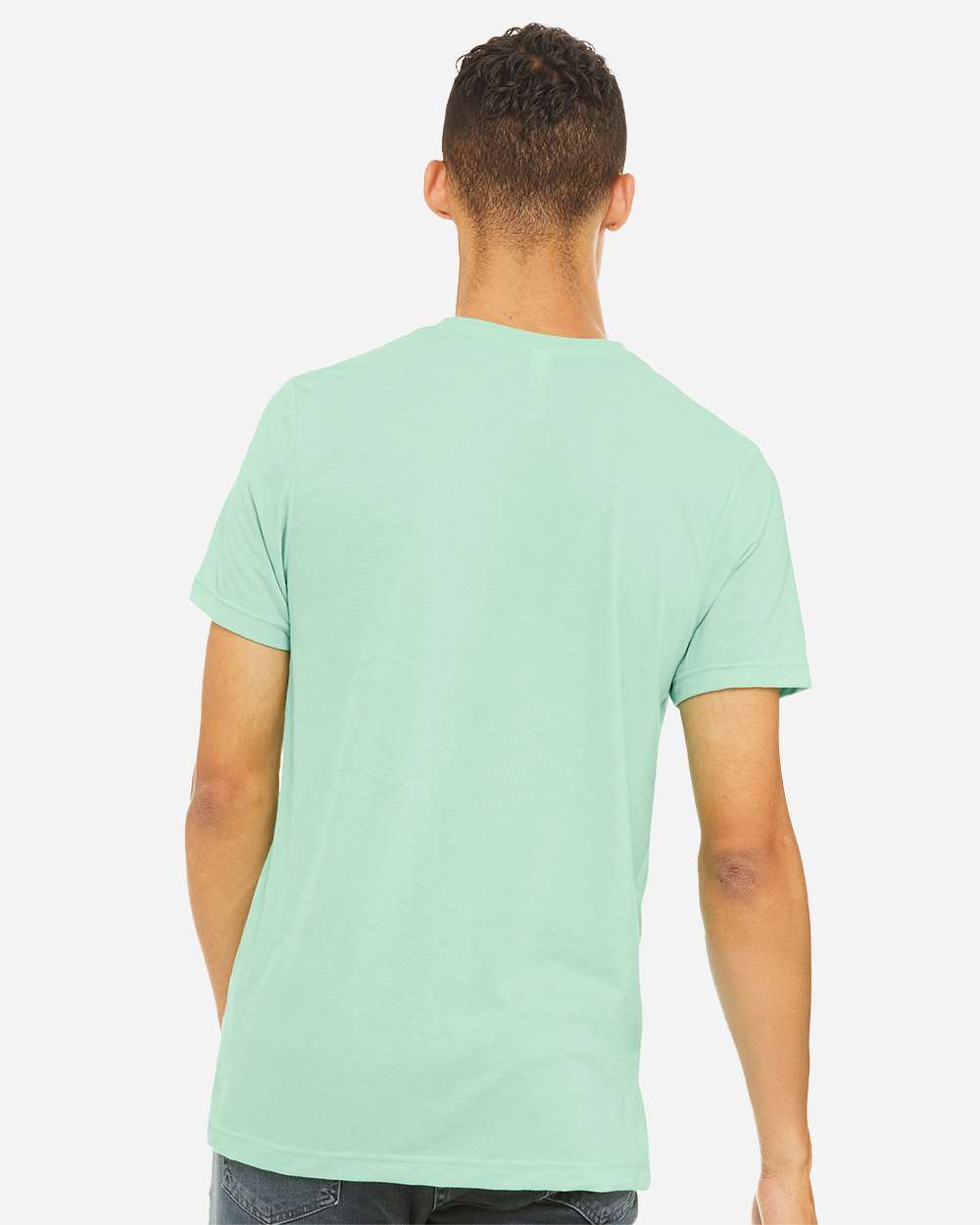 CVC Jersey Tee - OnModelBack - B00706162 - Heather Mint