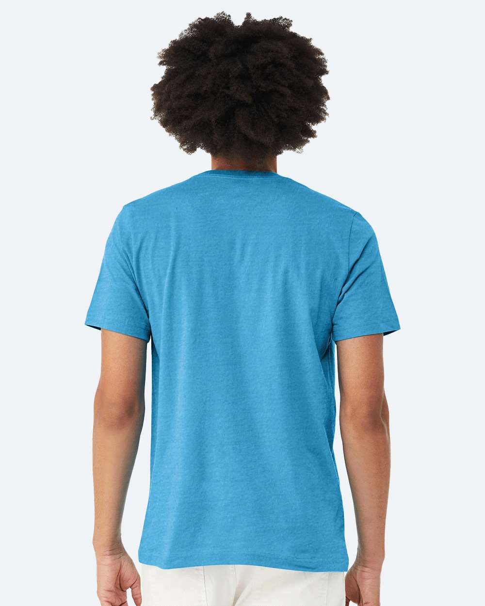 CVC Jersey Tee - OnModelBack - B00706372 - Heather Aqua