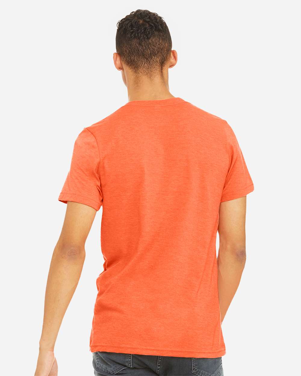 CVC Jersey Tee - OnModelBack - B00706662 - Heather Orange
