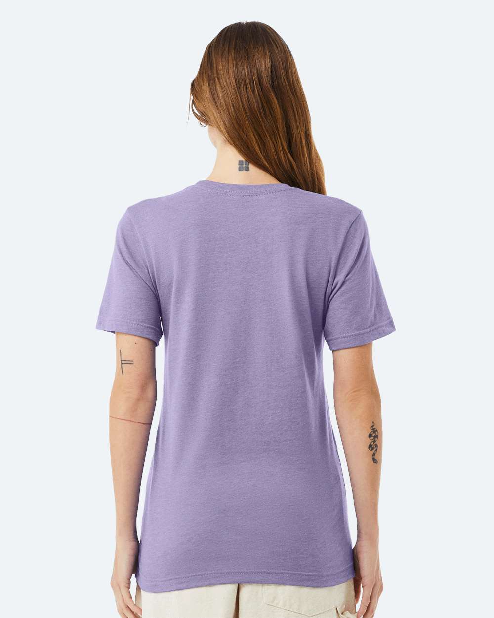 CVC Jersey Tee - OnModelBack - B00706832 - Heather Dark Lavender