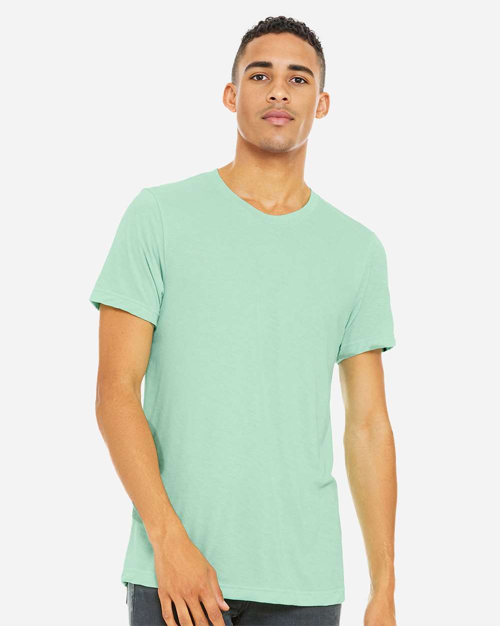 CVC Jersey Tee - OnModelFront - B00706162 - Heather Mint