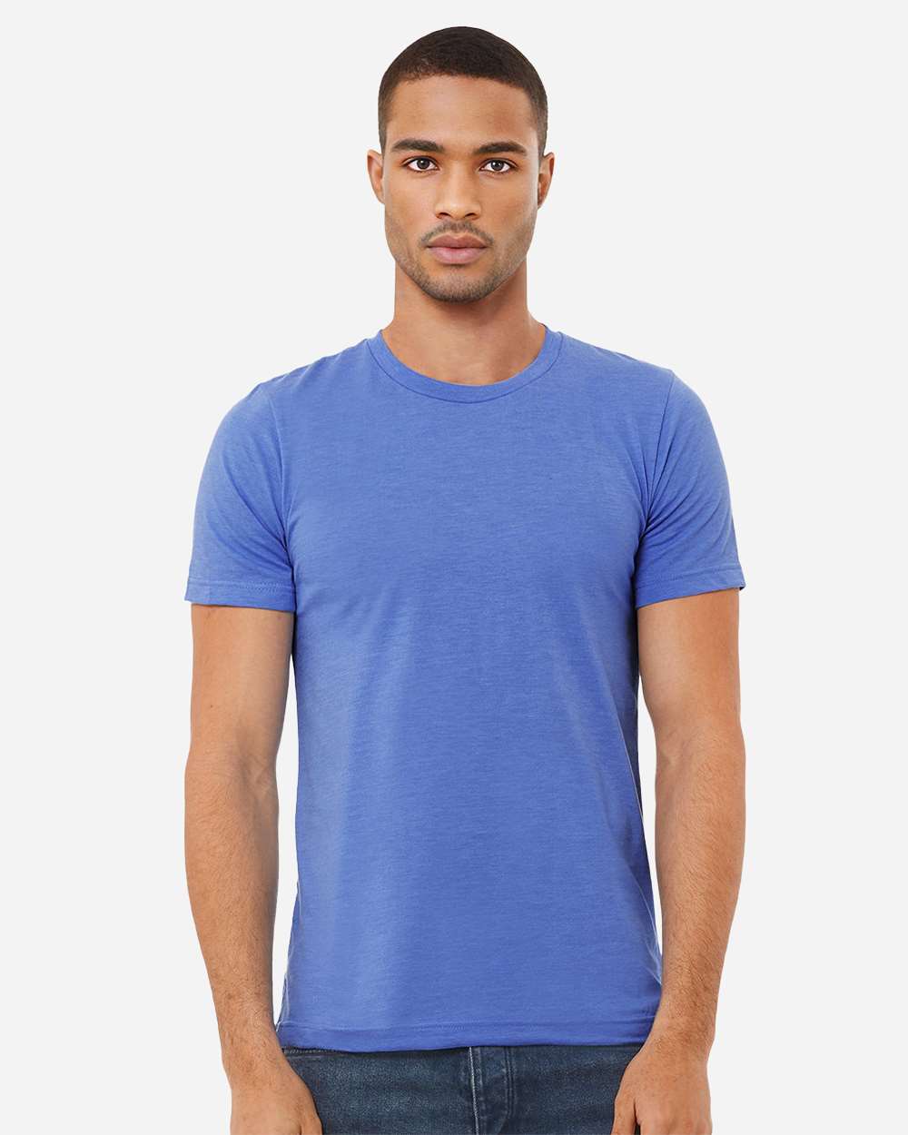 CVC Jersey Tee - OnModelFront - B00706222 - Heather Columbia Blue