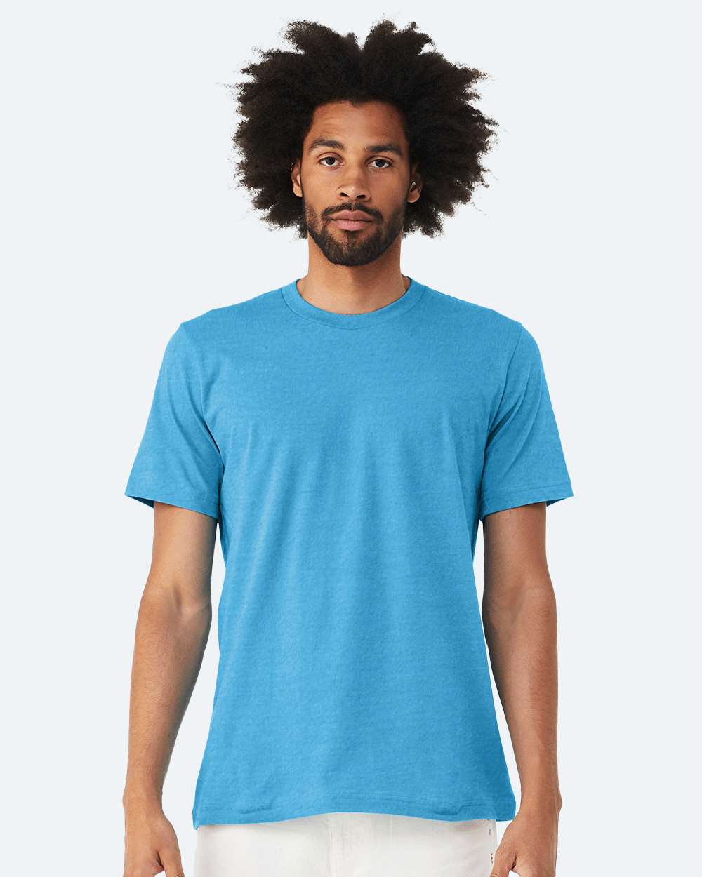 CVC Jersey Tee - OnModelFront - B00706372 - Heather Aqua