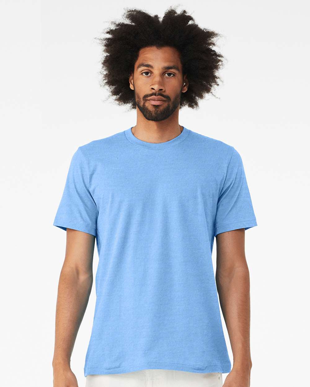 CVC Jersey Tee - OnModelFront - B00706382 - Heather Carolina Blue