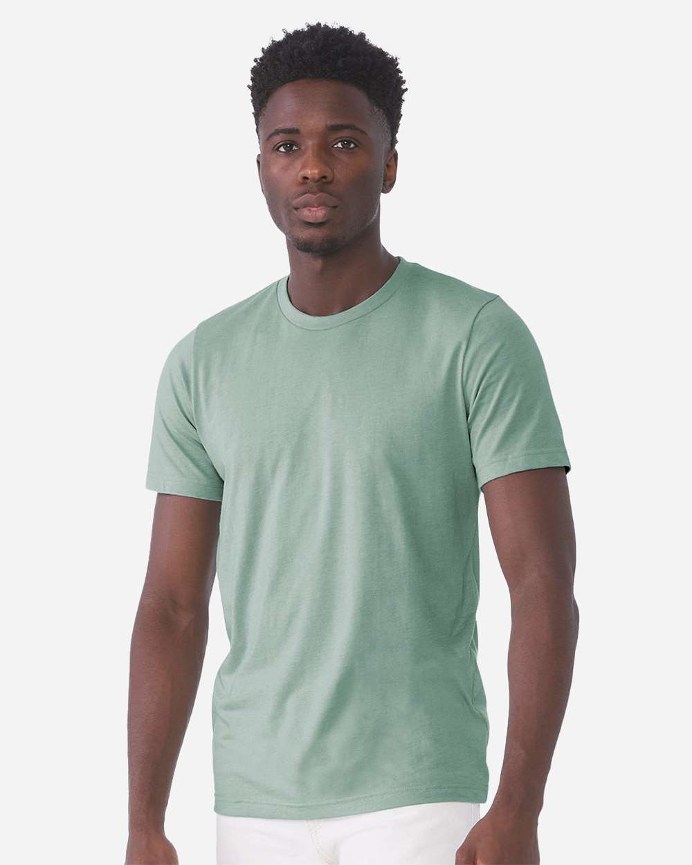 CVC Jersey Tee - OnModelFront - B00706432 - Heather Dusty Blue