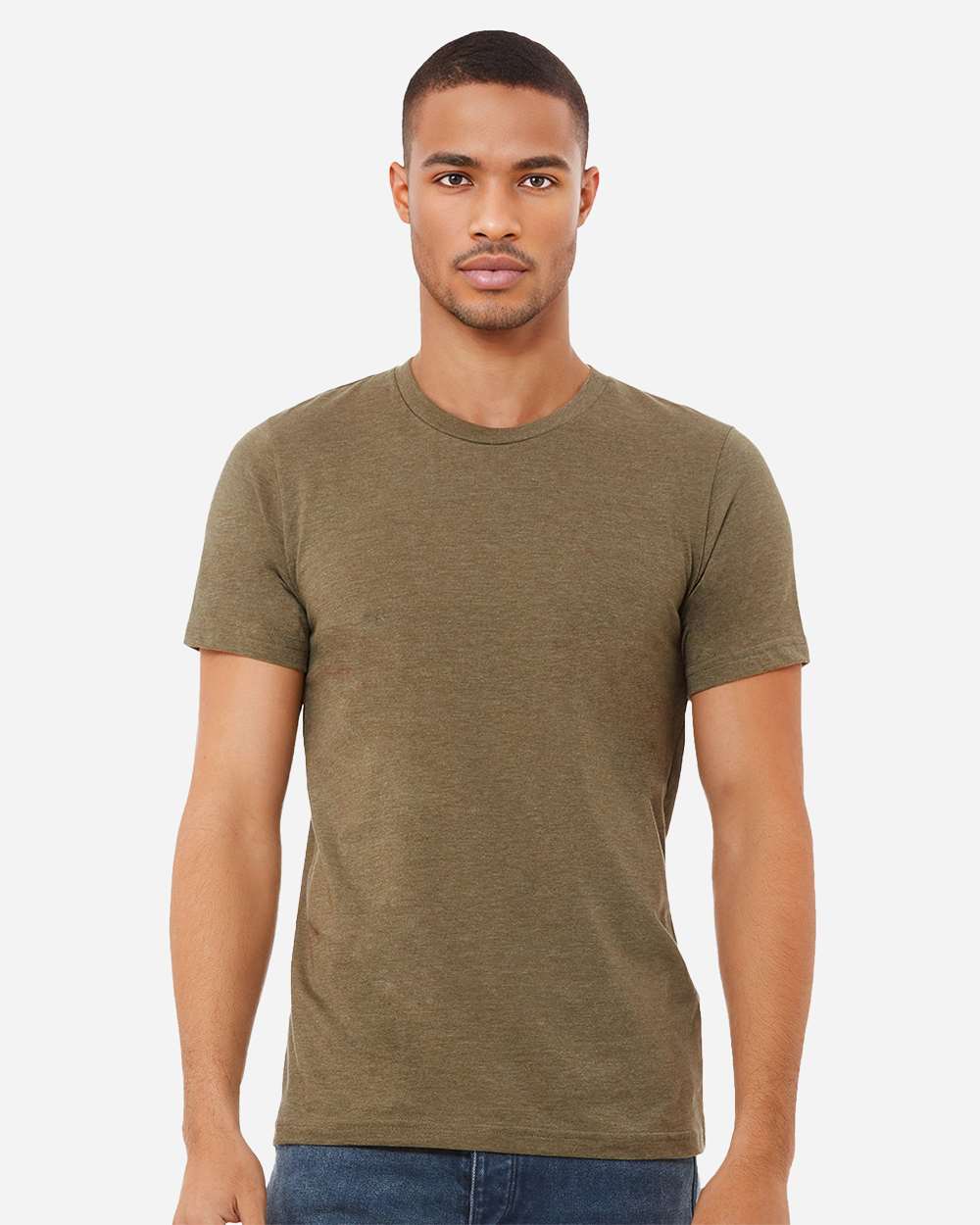 CVC Jersey Tee - OnModelFront - B00706582 - Heather Olive