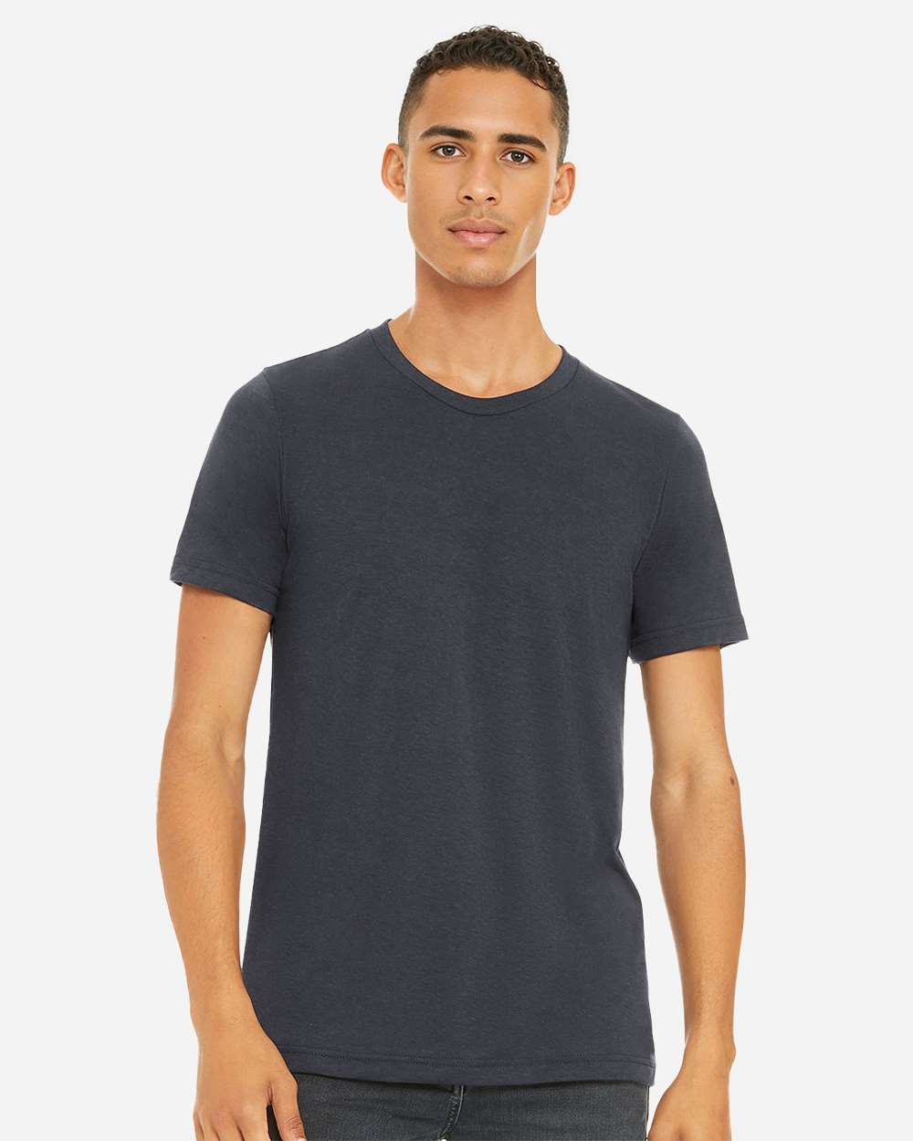 CVC Jersey Tee - OnModelFront - B00706792 - Heather Midnight Navy