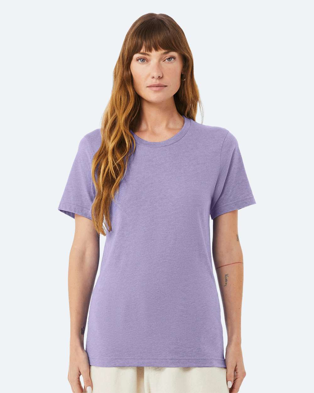 CVC Jersey Tee - OnModelFront - B00706832 - Heather Dark Lavender