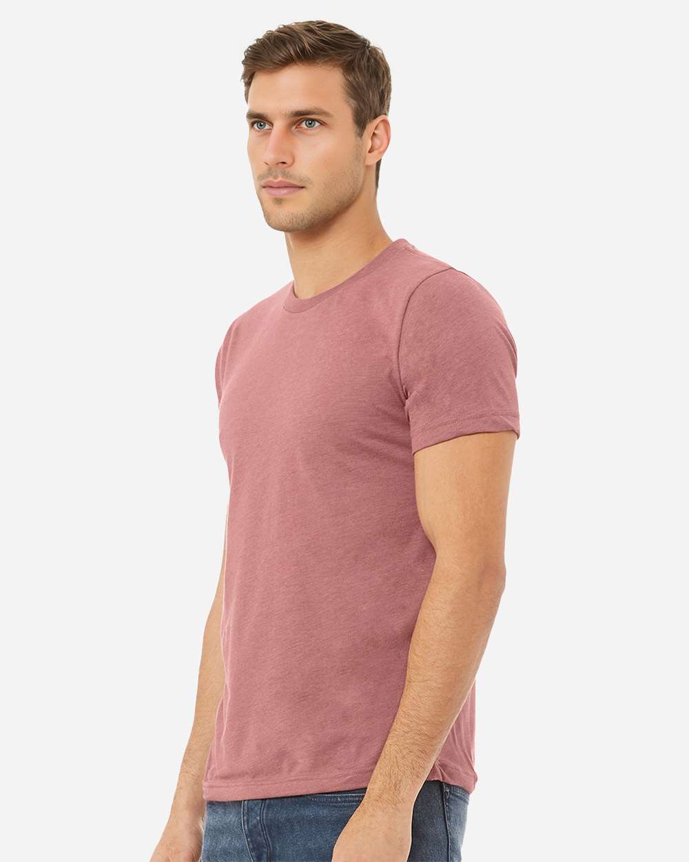 CVC Jersey Tee - OnModelSide - B00706332 - Heather Mauve