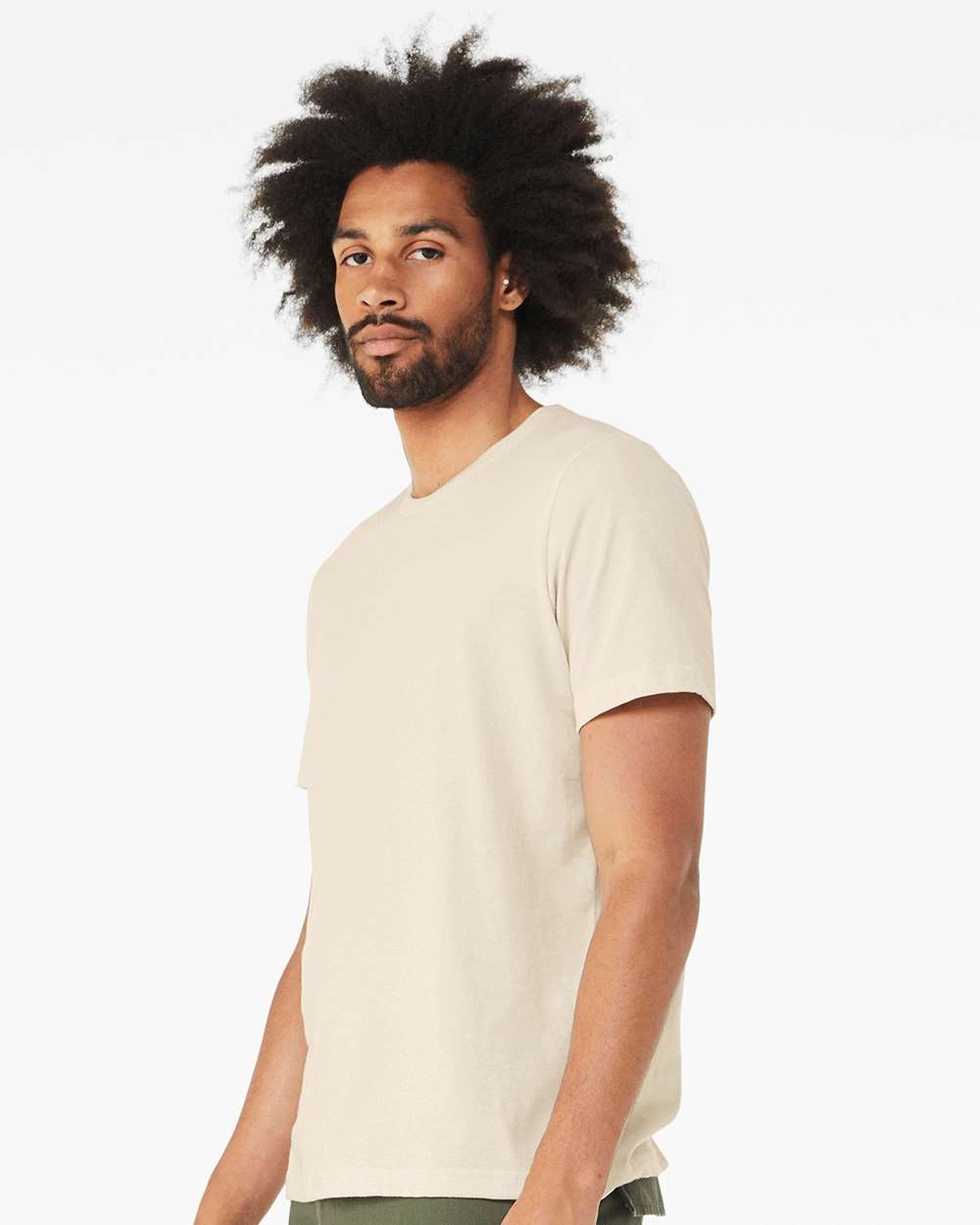 CVC Jersey Tee - OnModelSide - B00706442 - Heather Oatmeal