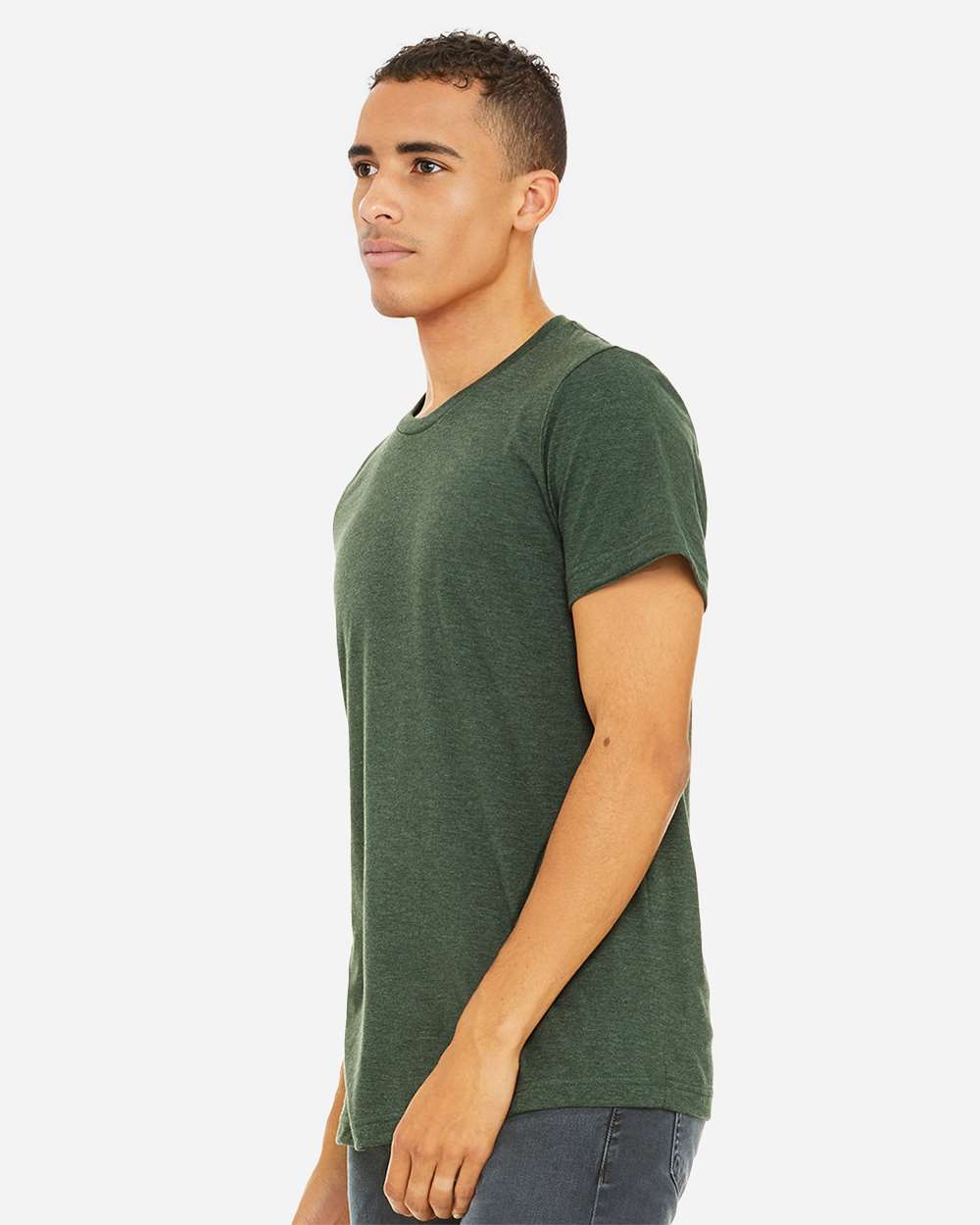 CVC Jersey Tee - OnModelSide - B00706542 - Heather Forest