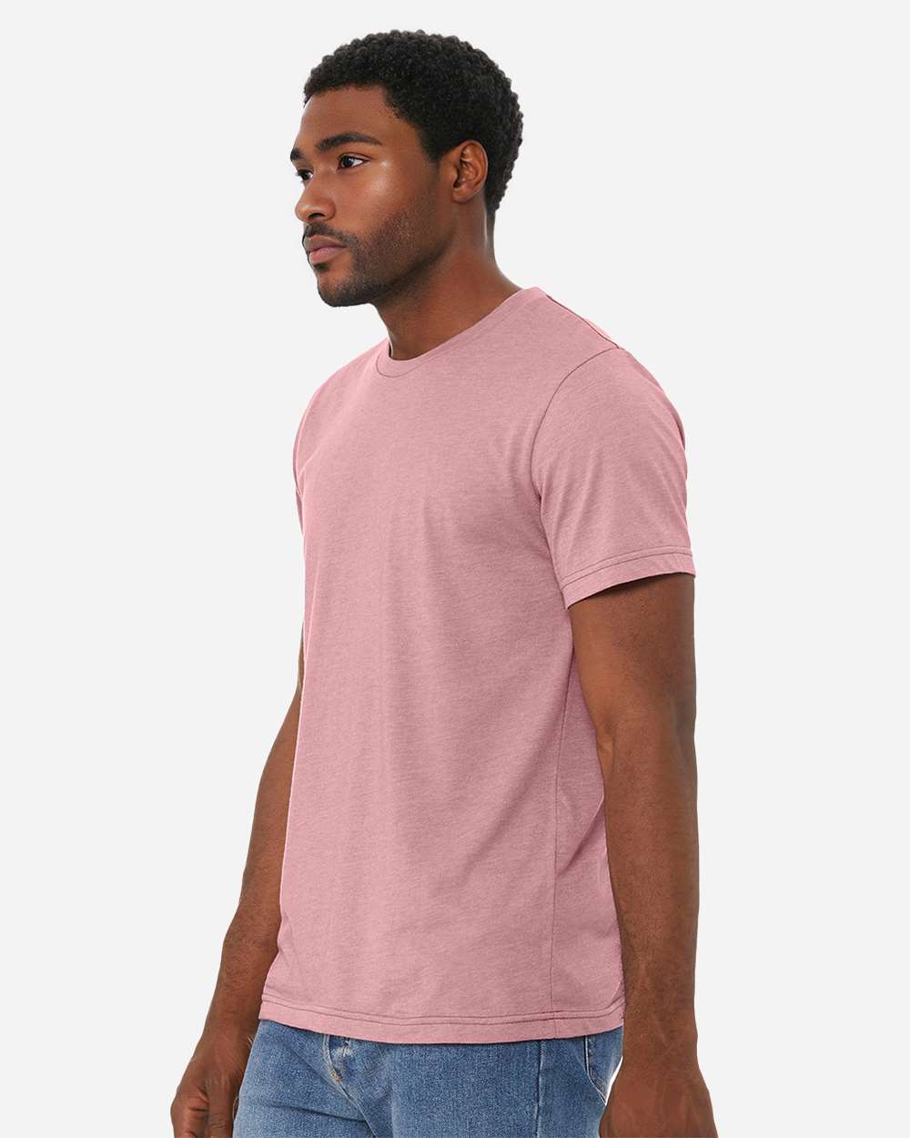 CVC Jersey Tee - OnModelSide - B00706672 - Heather Orchid
