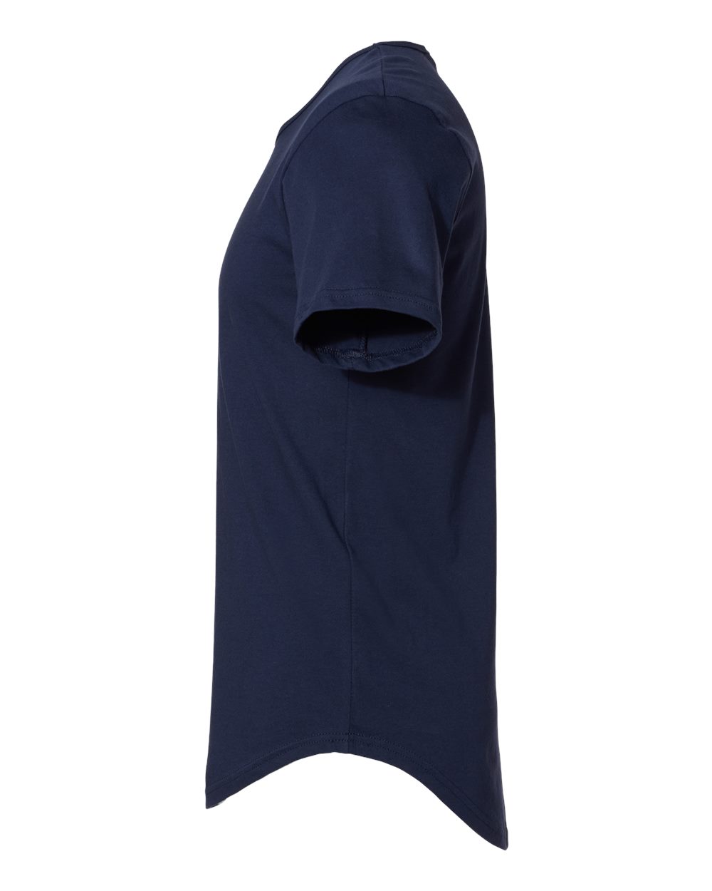 Men's Jersey Curved Hem Tee - DirectSide - B00106673 - Navy