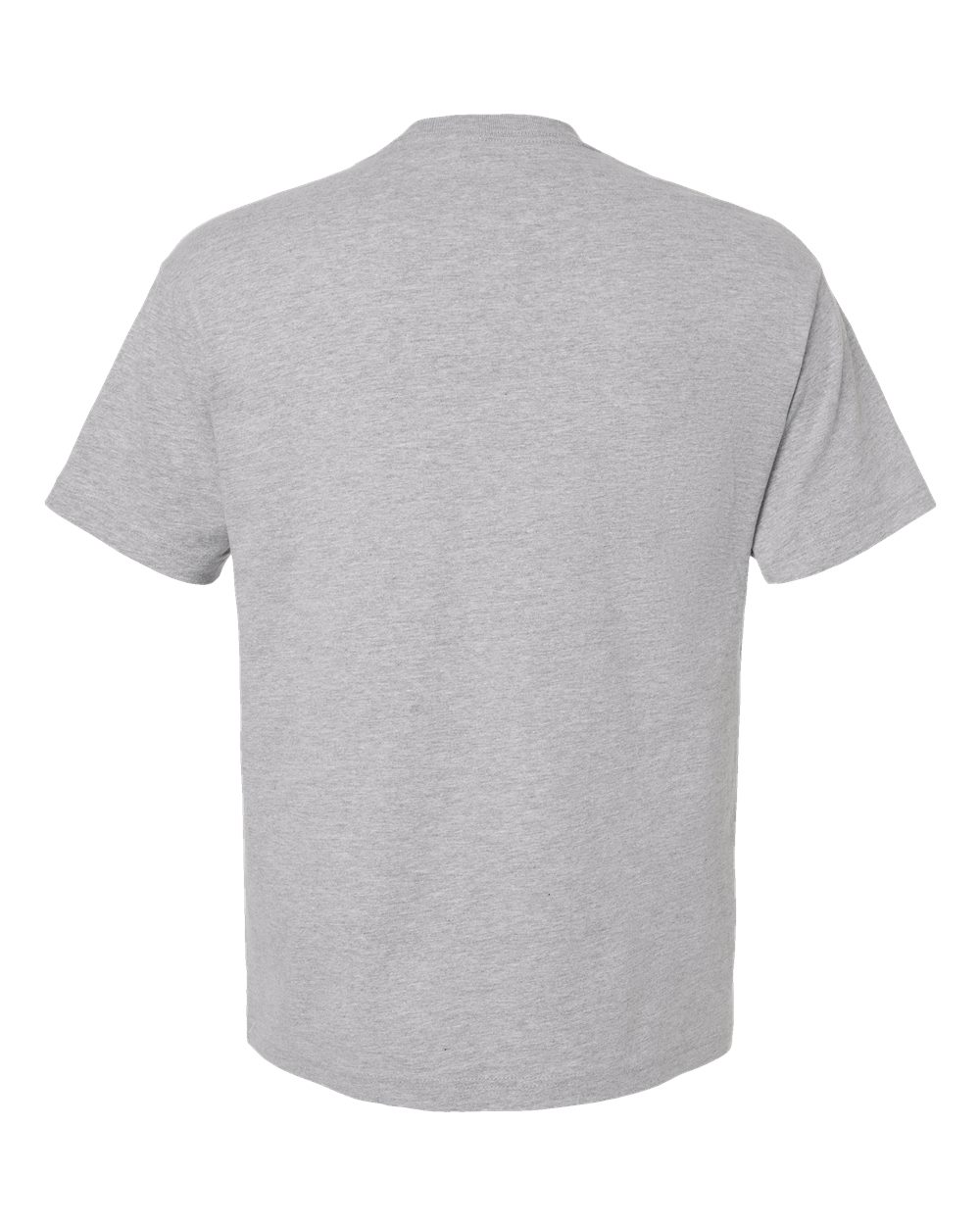 6 oz. Heavyweight Tee - Back - B01006022 - Athletic Heather