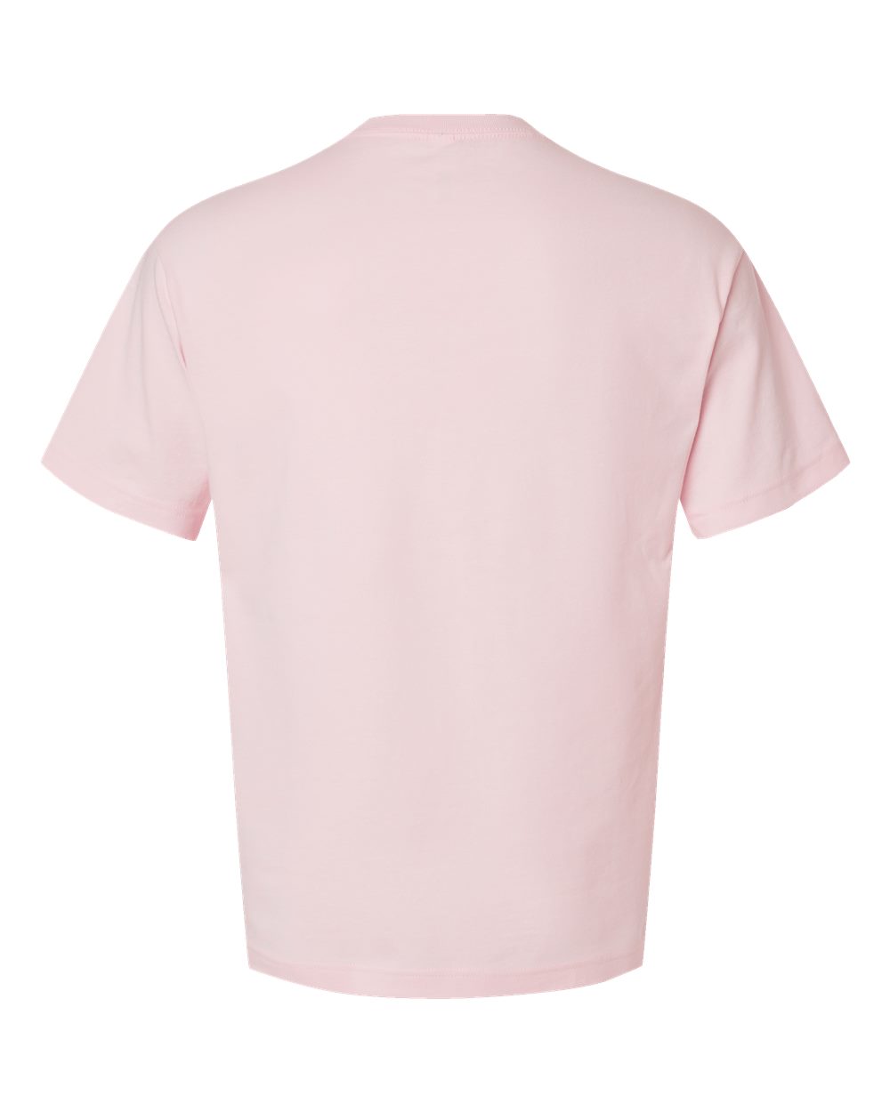6 oz. Heavyweight Tee - Back - B01006462 - Soft Pink