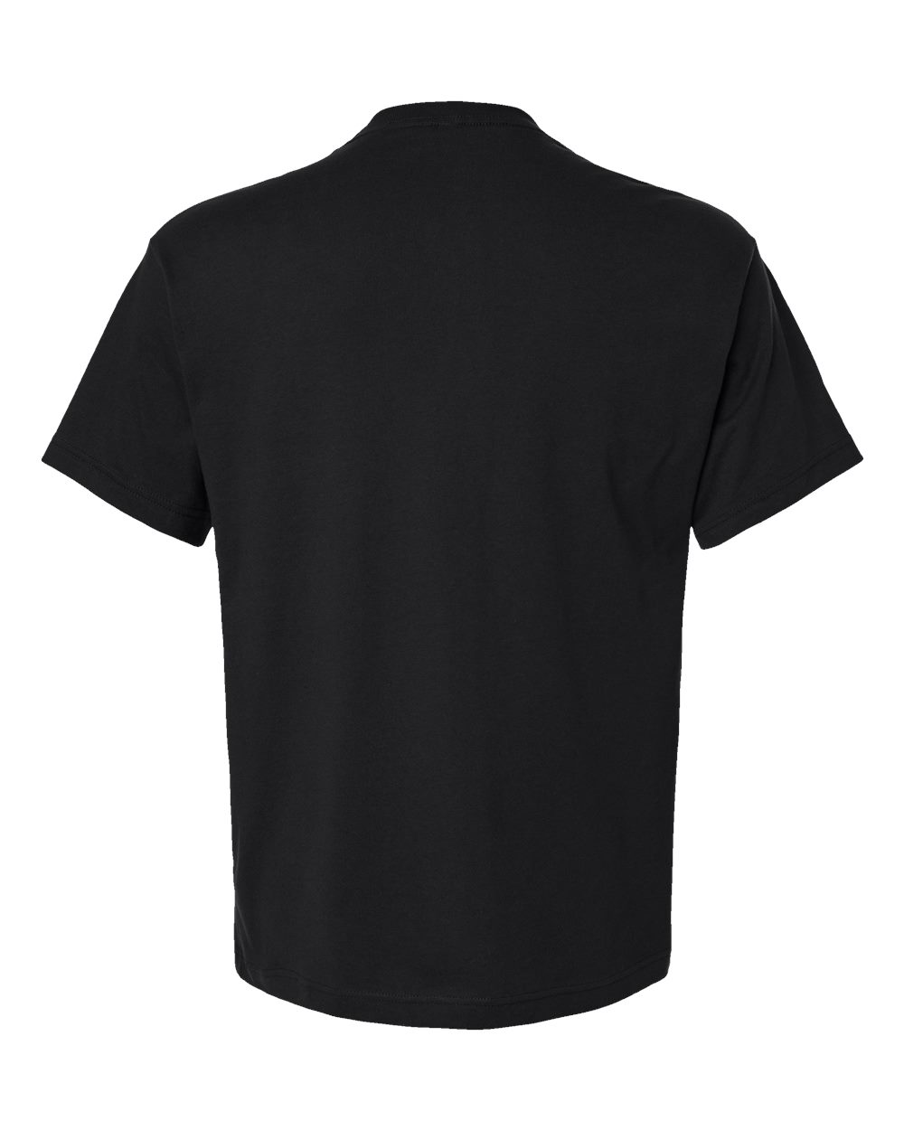 6 oz. Heavyweight Tee - Back - B01006502 - Black
