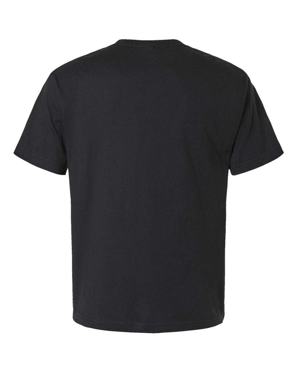 6 oz. Heavyweight Tee - Back - B01006512 - Vintage Black