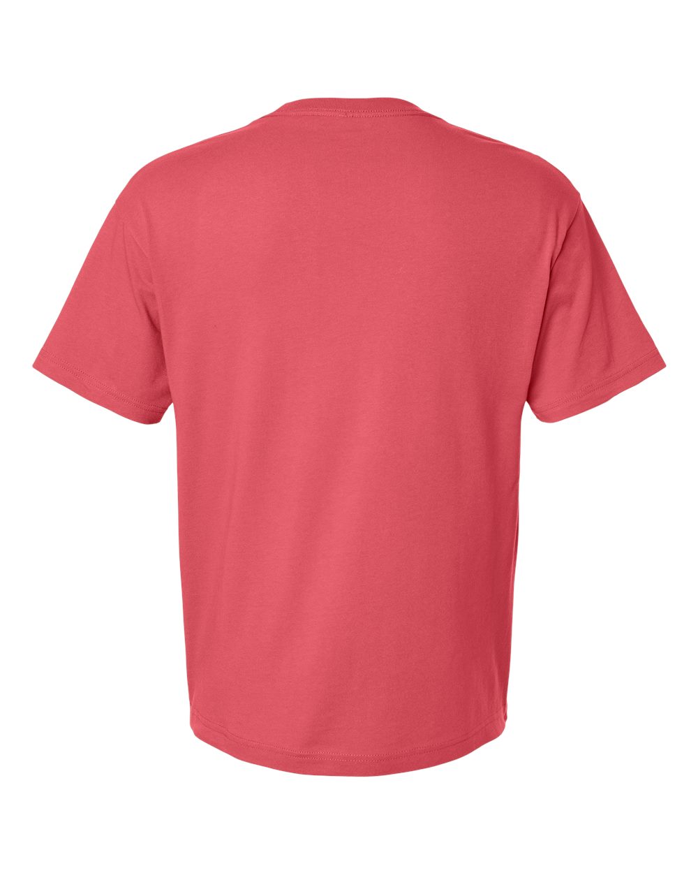 6 oz. Heavyweight Tee - Back - B01006712 - Vintage Red