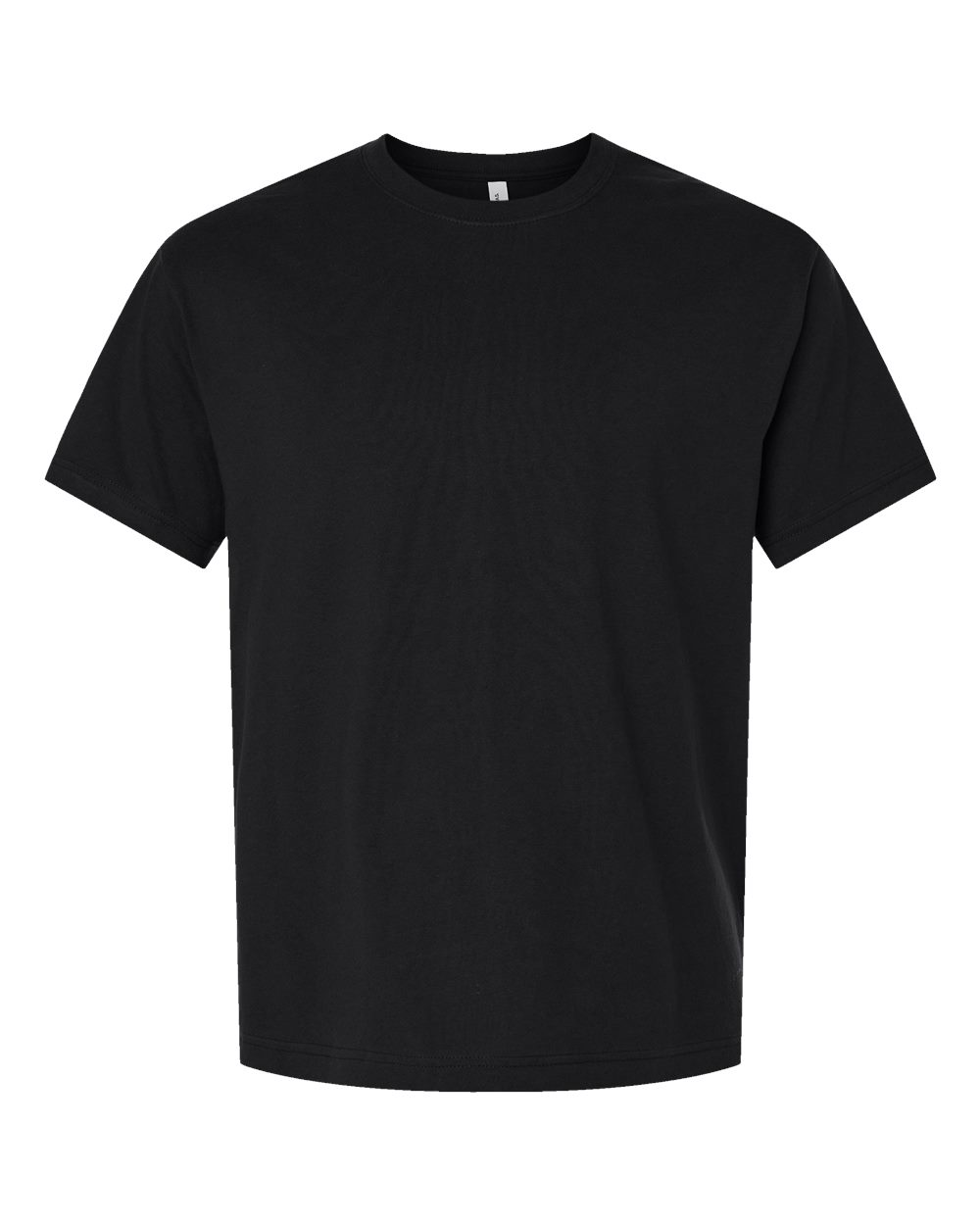 6 oz. Heavyweight Tee - Front - B01006502 - Black