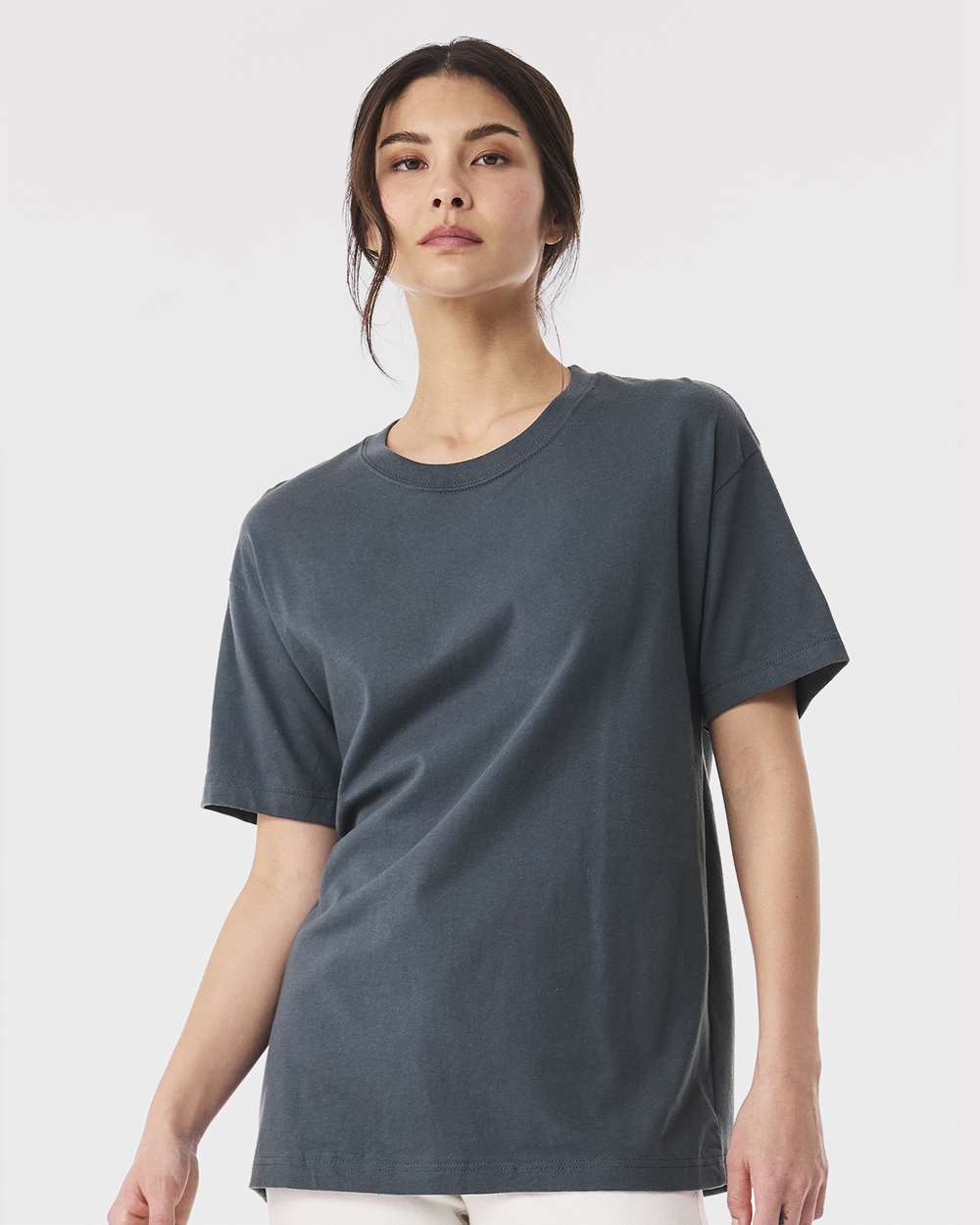 6 oz. Heavyweight Tee - OnModelFront - B01006762 - Vintage Navy