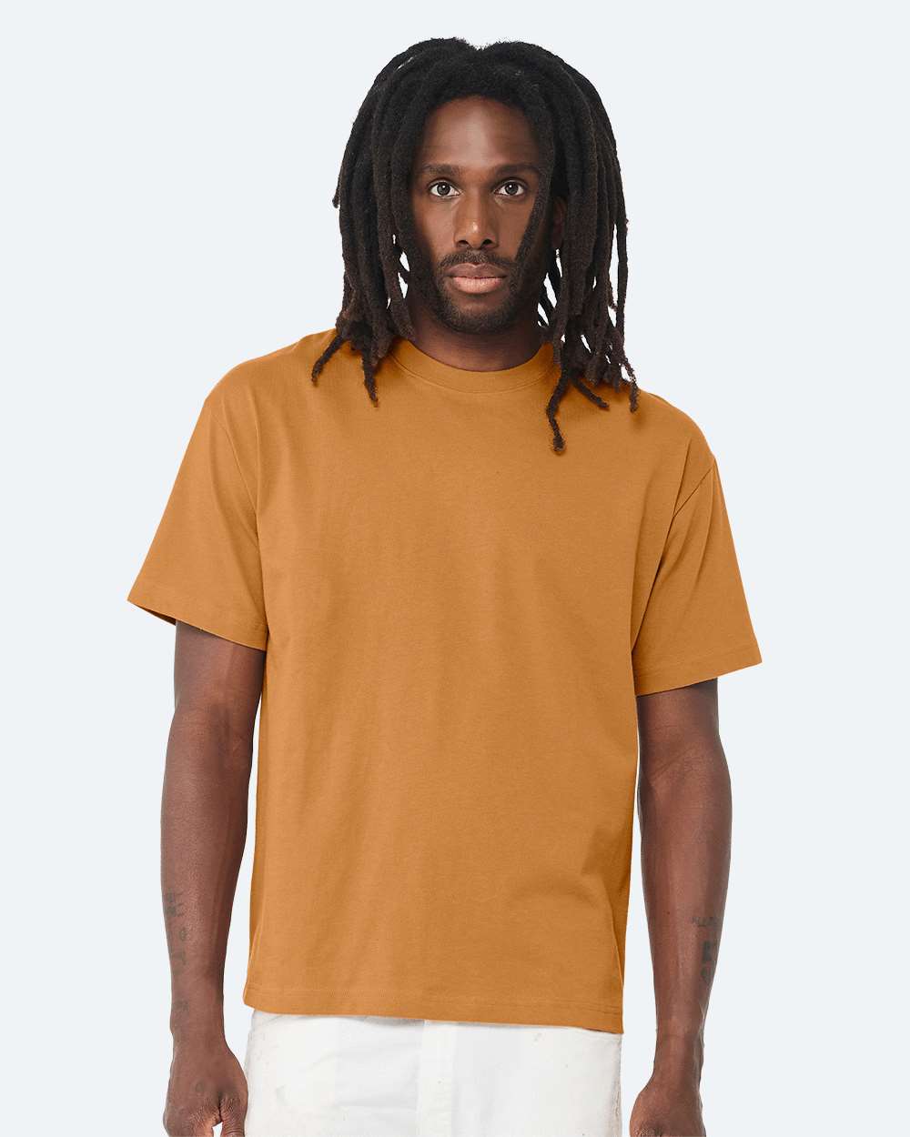 6 oz. Heavyweight Tee - OnModelFront - B01006862 - Toast