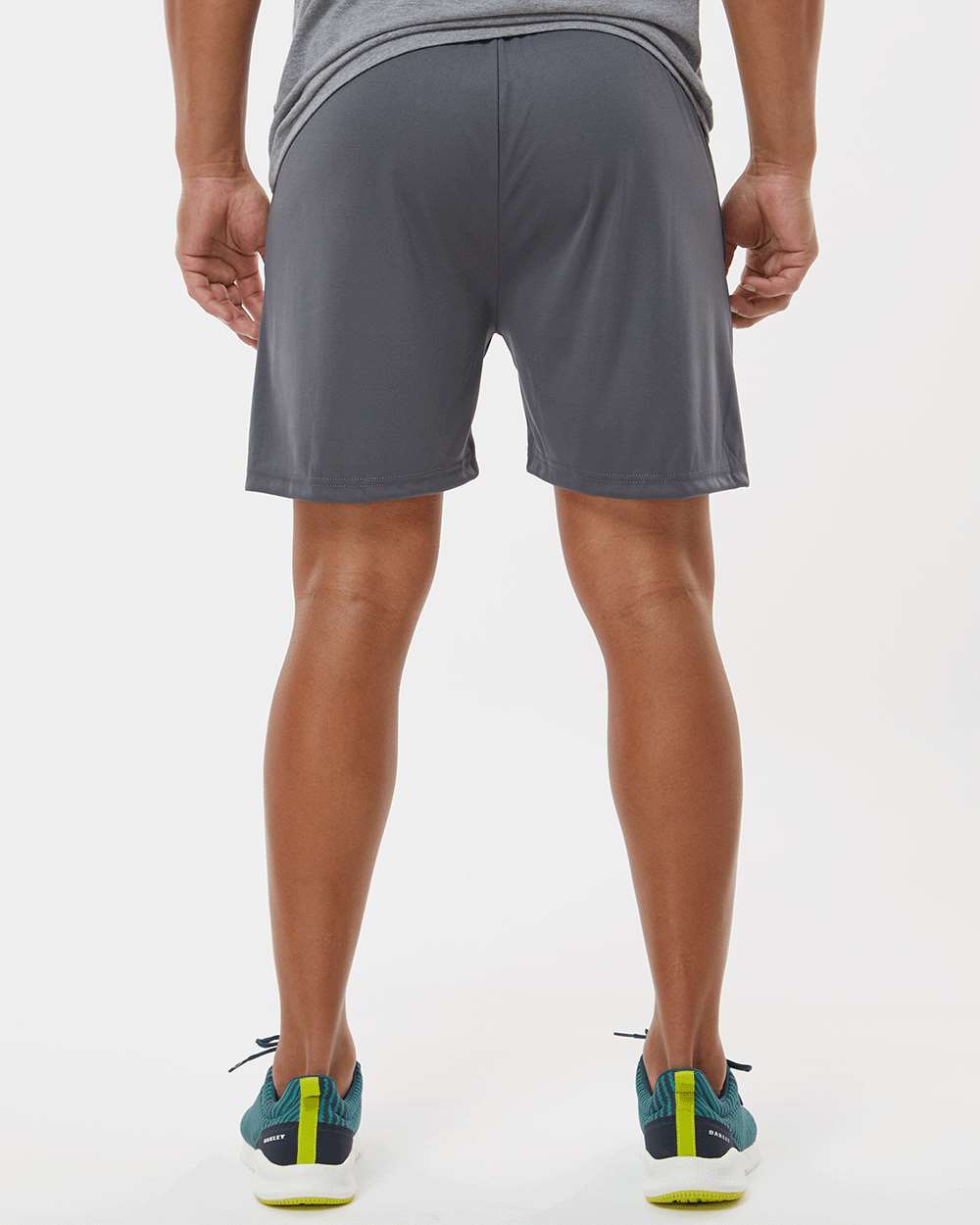 Men's B-Core 5" Pocketed Shorts - OnModelBack - B68685093 - Graphite