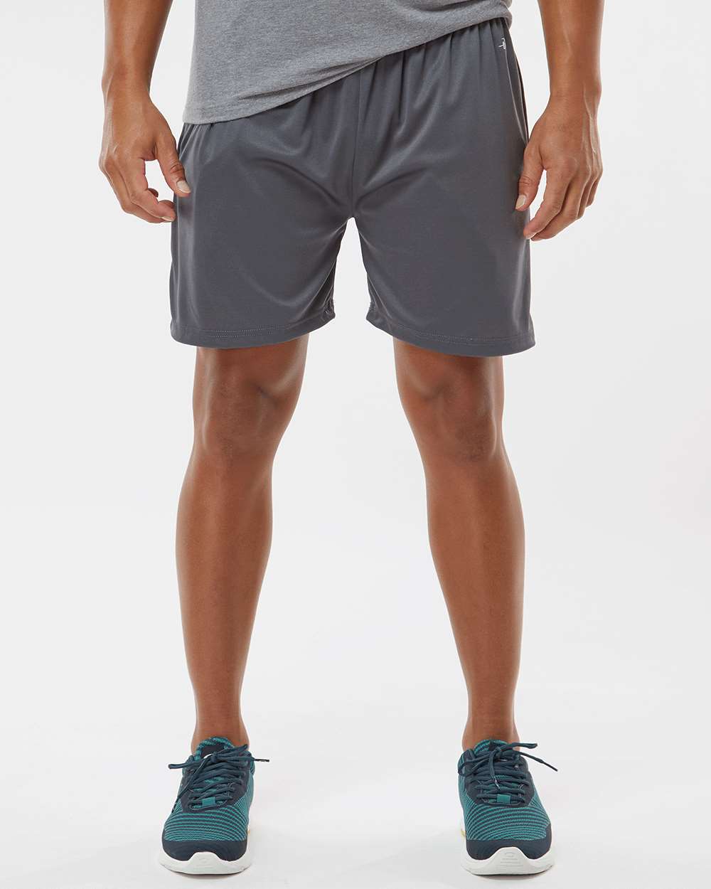 Men's B-Core 5" Pocketed Shorts - OnModelFront - B68685093 - Graphite