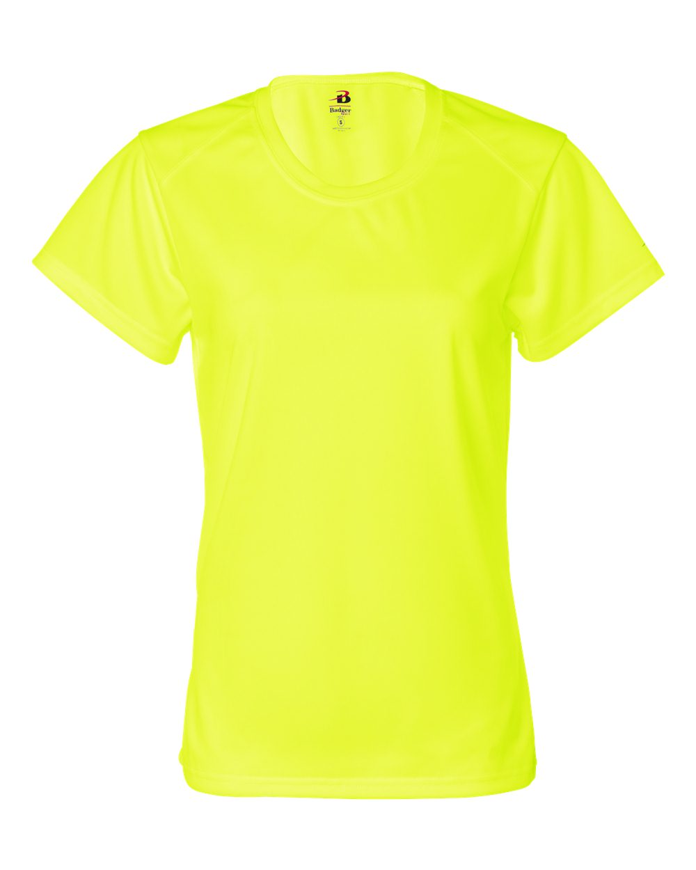 Women’s B-Core T-Shirt - Front - B81485172 - Safety Yellow