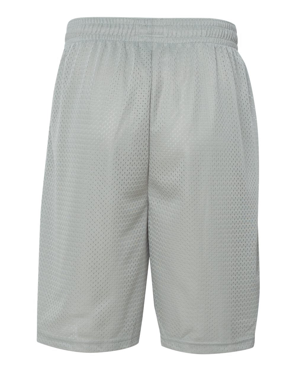 Men's Pro Mesh 9" Shorts with Pockets - Back - B09085353 - Silver