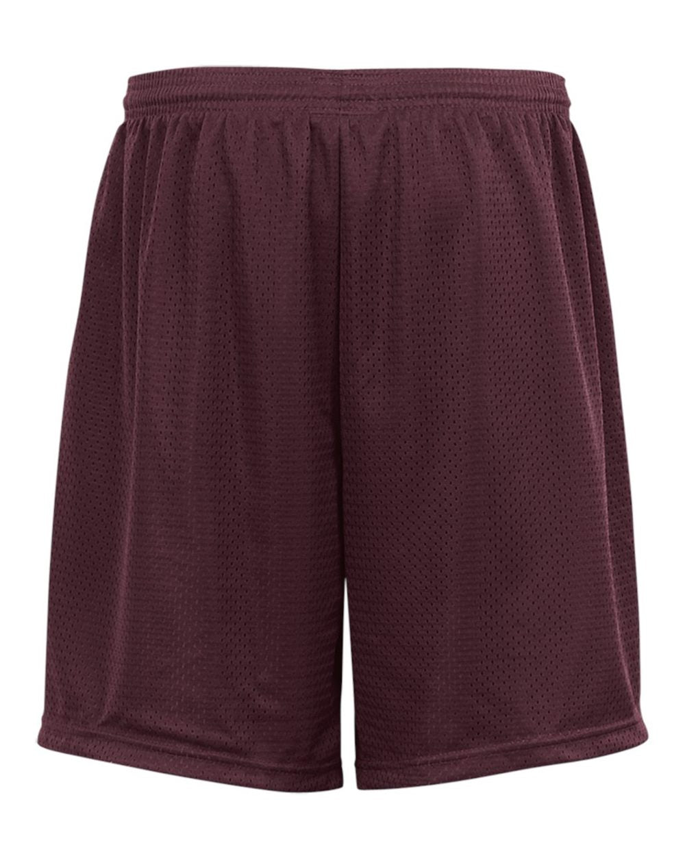 Men's Pro Mesh 9" Shorts with Pockets - Back - B09085533 - Maroon