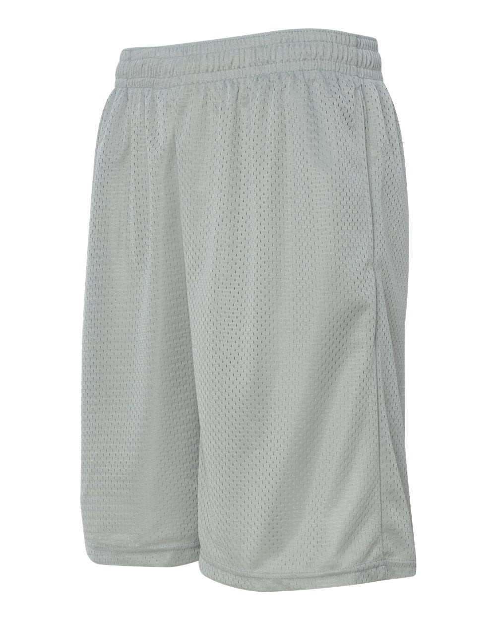 Men's Pro Mesh 9" Shorts with Pockets - Side - B09085353 - Silver