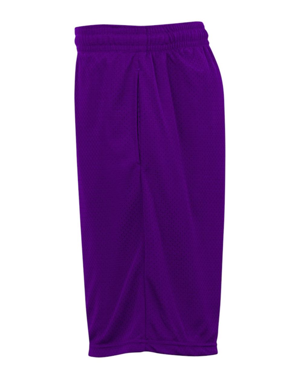 Men's Pro Mesh 9" Shorts with Pockets - Side - B09085673 - Purple