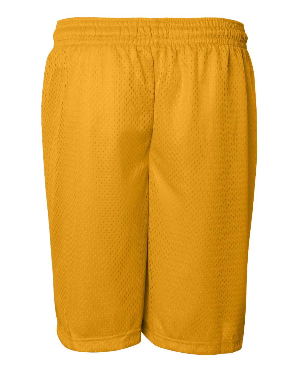 Men's Pro Mesh 7" Shorts - Back - B09685123 - Gold