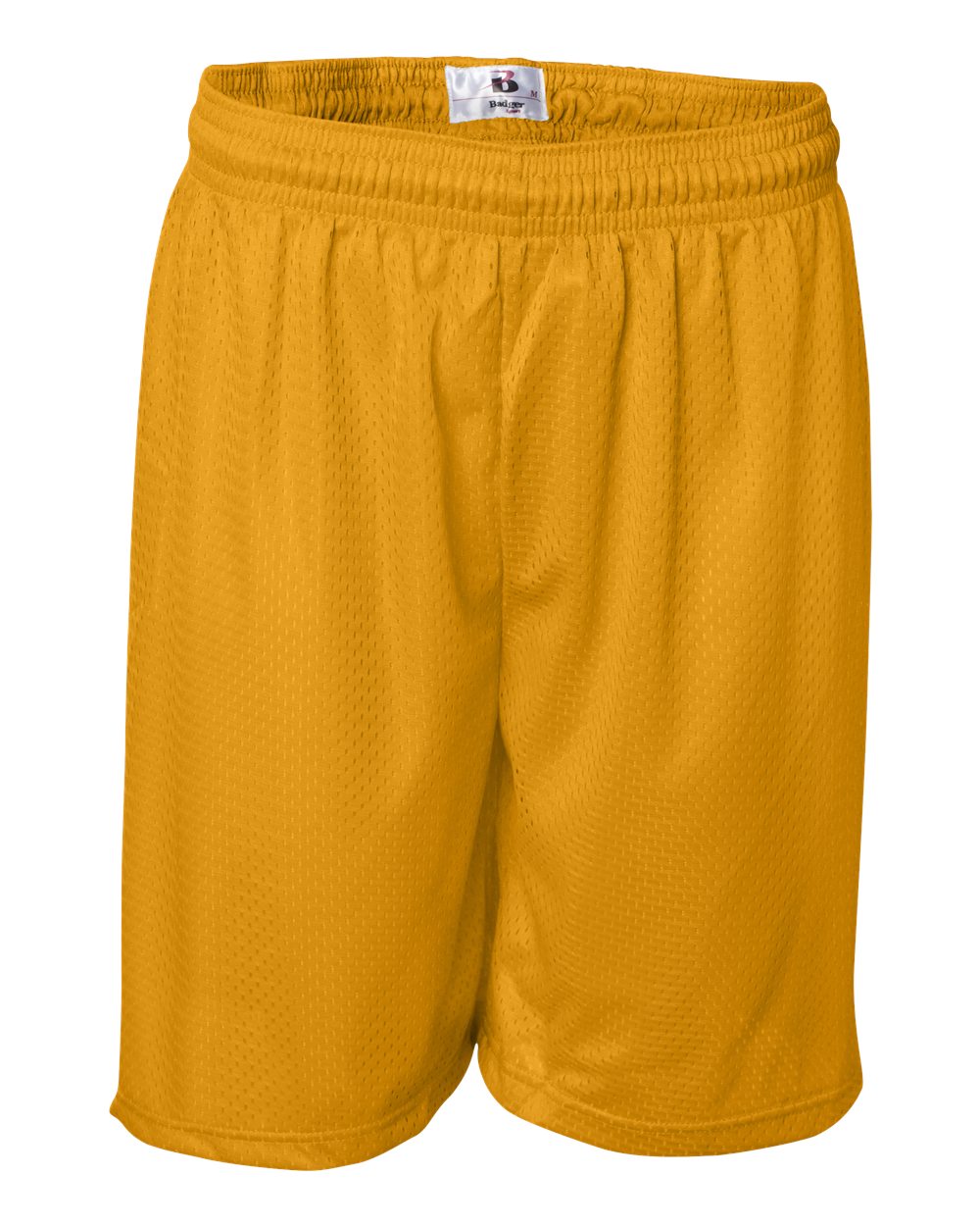 Men's Pro Mesh 7" Shorts - Front - B09685123 - Gold